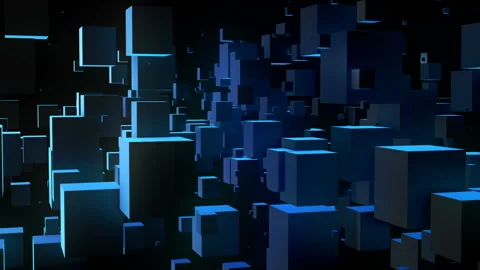 Cube Background 2 Stock Footage 115070949