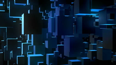 Cube Background 4 Stock Footage 115070947