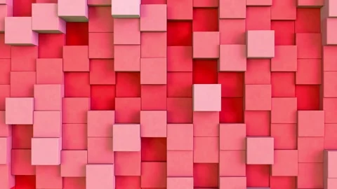 Cube background Abstract geometric background 3D animation motion graphics Stock Footage 280371915