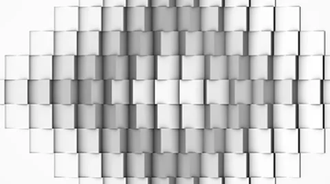 Cube billboard Stock Footage 8956593