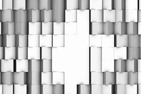 Cube billboard Stock Footage 8956604