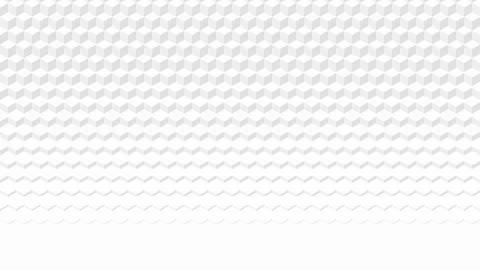 Cube box 3D virtual isometric wave and hexagon pattern, Blockchain technology Video stock 110832480