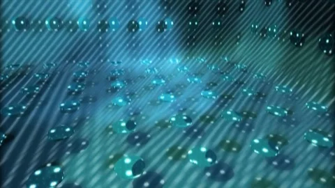 Cube box space 3d lights Stock Footage 90685719