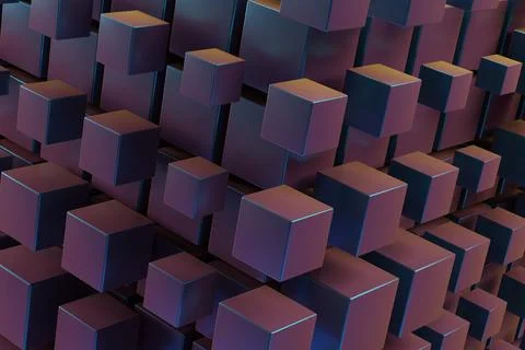 Cube colour  Abstract background  . Centric motion of star trails. Starburst  Ilustración de archivo