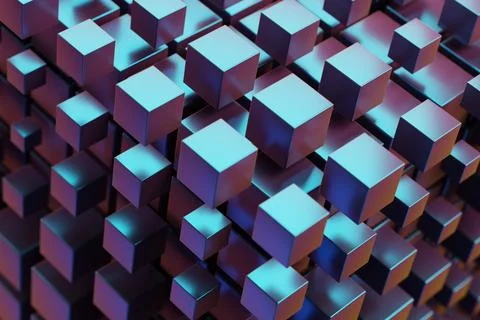 Cube colour  Abstract background  . Centric motion of star trails. Starburst  Ilustración de archivo