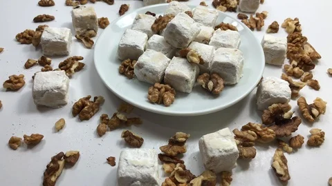 Cube cookies. 스톡 동영상 90625842