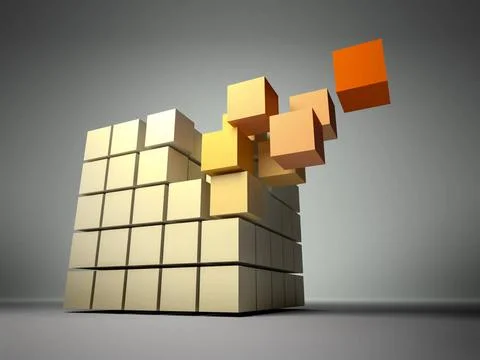 Cube of cubes An image of a cube of many cubes Copyright: xZoonar.com/maga... Stock Photos
