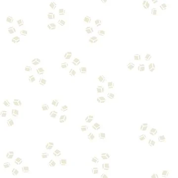 Cube cut mango glyph seamless pattern 스톡 일러스트