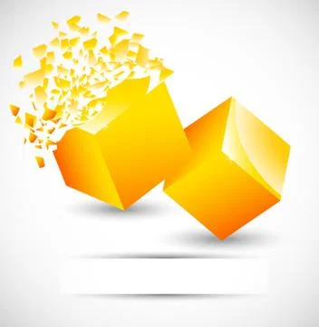Cube design Stock Illustration