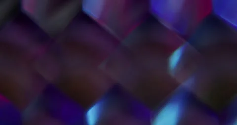 Cube flash blur geometric shape neon flare glare Vídeo Stock 339773638