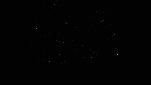 Cube Formed From Stars Box Spacetime Stock Footage 143910455