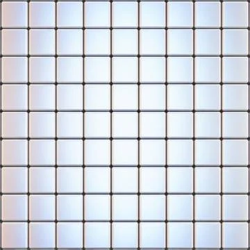 Cube grid blank square 3D Cube grid blank square 3D render illustration Co... Foto stock