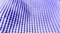 Cube grid patterns wobble abstract background blue purple HD Footage