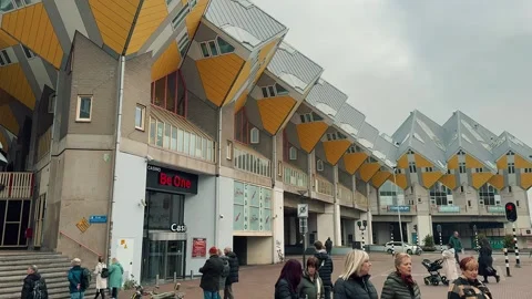 Cube house 1 (Editorial) Video stock 319964243