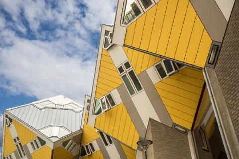 The cube houses Stock Photos