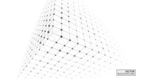 Cube icon Bright Creative Background Stock Illustration