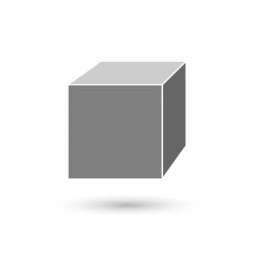 Cube icon concept Stock Illustration