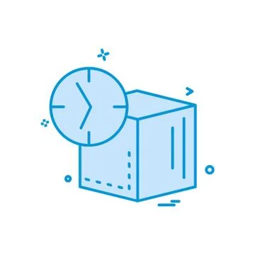 Cube icon design vector Illustrazione stock