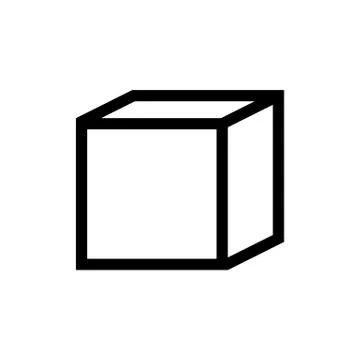 Cube Icon Stock Illustration