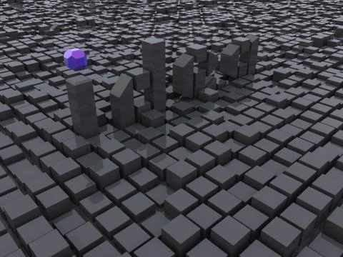 Cube IDEA 库存插图