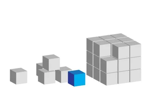 Cube Stock Illustration