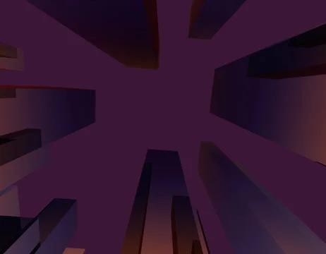 Cube intelligent technology, data storage and connection, server Stock Illustration