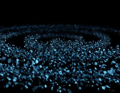 Cube Intelligent Technology, Data Transmission and Storage 스톡 일러스트