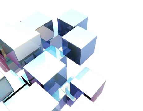 Cube Intelligent Technology, Network Program and Data イラスト素材