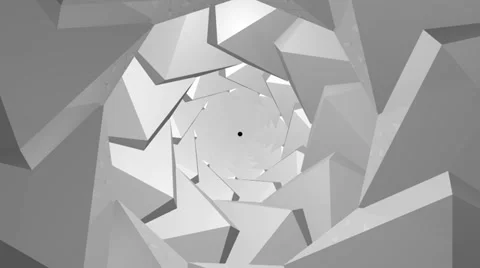 Cube kaleidoscope brights Stock Footage 32377147