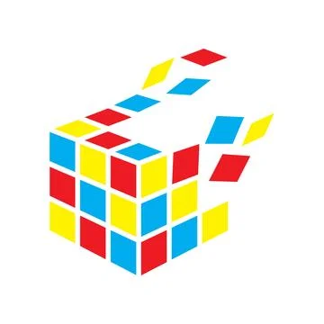 Cube logo Stock Illustration