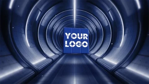 Cube Logo Reveal  After Effects	Stock
