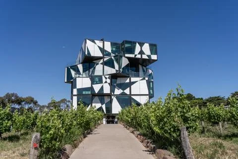 The Cube in McLaren Vale Stock Photos
