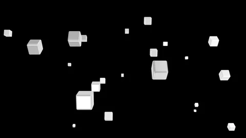 Cube - Up - in out Video stock 116704207