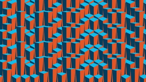 Cube pattern bg 01 Stock Footage 270147587