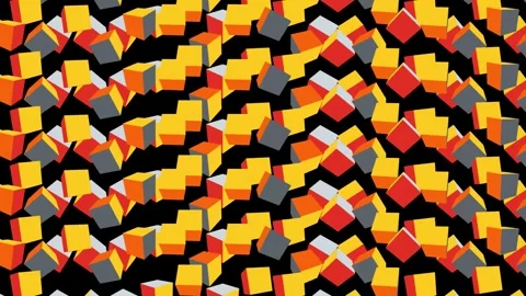 Cube pattern bg 02 Stock Footage 270147603