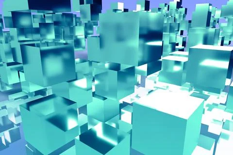 Cube Pattern 스톡 일러스트
