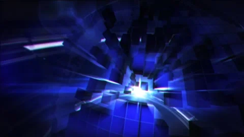 Cube Planet Europe Stock Footage 242009473