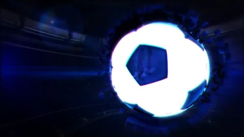 Cube Planet Sport Animation Stock Footage 242007982