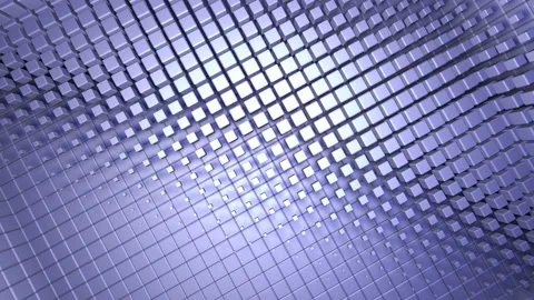 Cube Room Wall Tile Grid Abstract graphical background line H Vídeos de archivo 171088616