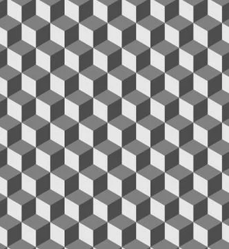 Cube seamless pattern 스톡 일러스트