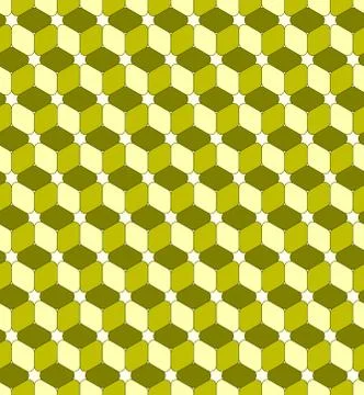 Cube seamless pattern Illustrazione stock