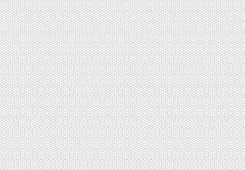 Cube seamless pattern, simple line design in black and white. Business card b Stock Illustration