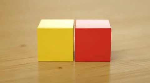 Cube Shape  2 写真素材