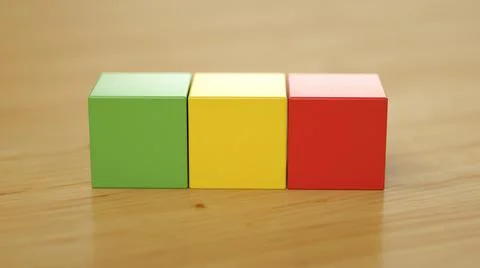 Cube Shape  3 Foto stock