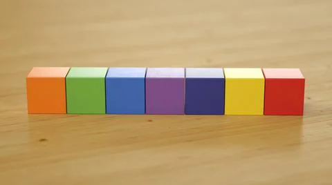 Cube Shape  7 Foto stock