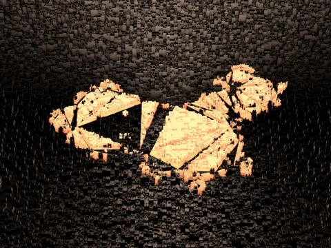 Cube Smart Data Technology, China Map Symbol Stock Illustration