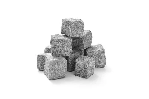 Cube stone Stock Photos