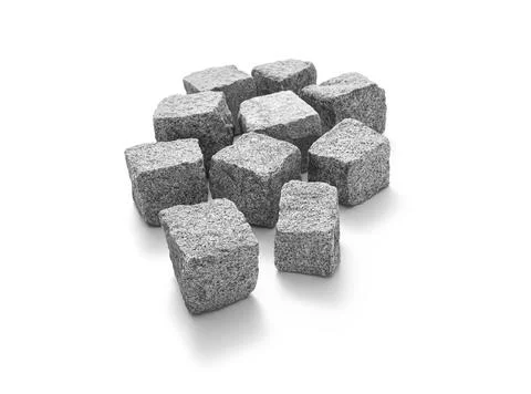 Cube stone Stock Photos