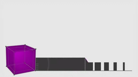 Cube-styled Lower Thirds Video stock 263704539