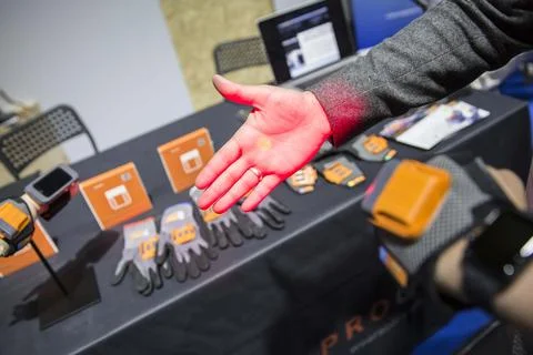 CUBE Tech Fair 2018 in Berlin, Germany - 15 May 2018 Stock Photos